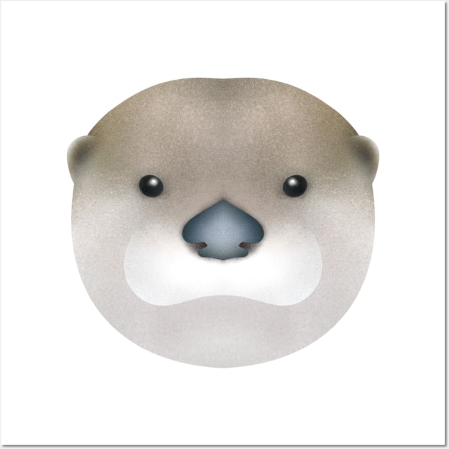 Otter Face 6 Wall Art by OtterFamily